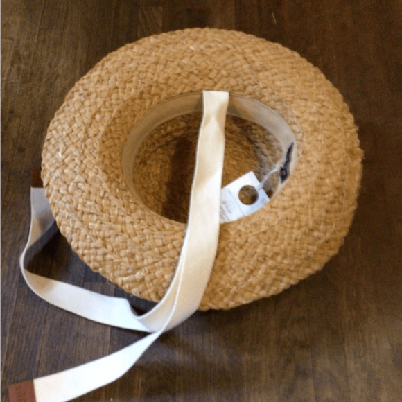 NEW! Rare Wyeth bucket chin straw hat